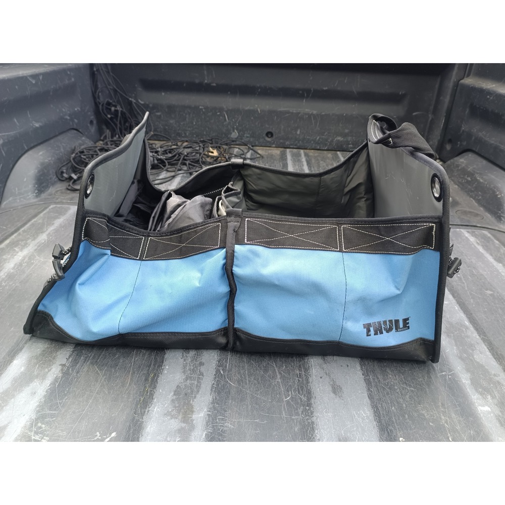 Thule Go Tote  Collapsible Cargo Organizer Blue Black Vehicle Storage Bag